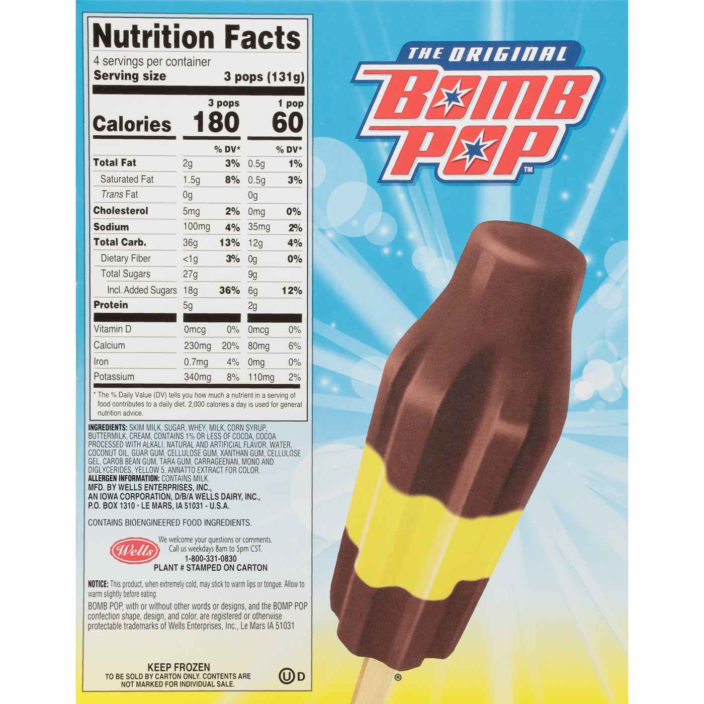 Bomb Pop Banana Fudge Pops; image 5 of 8
