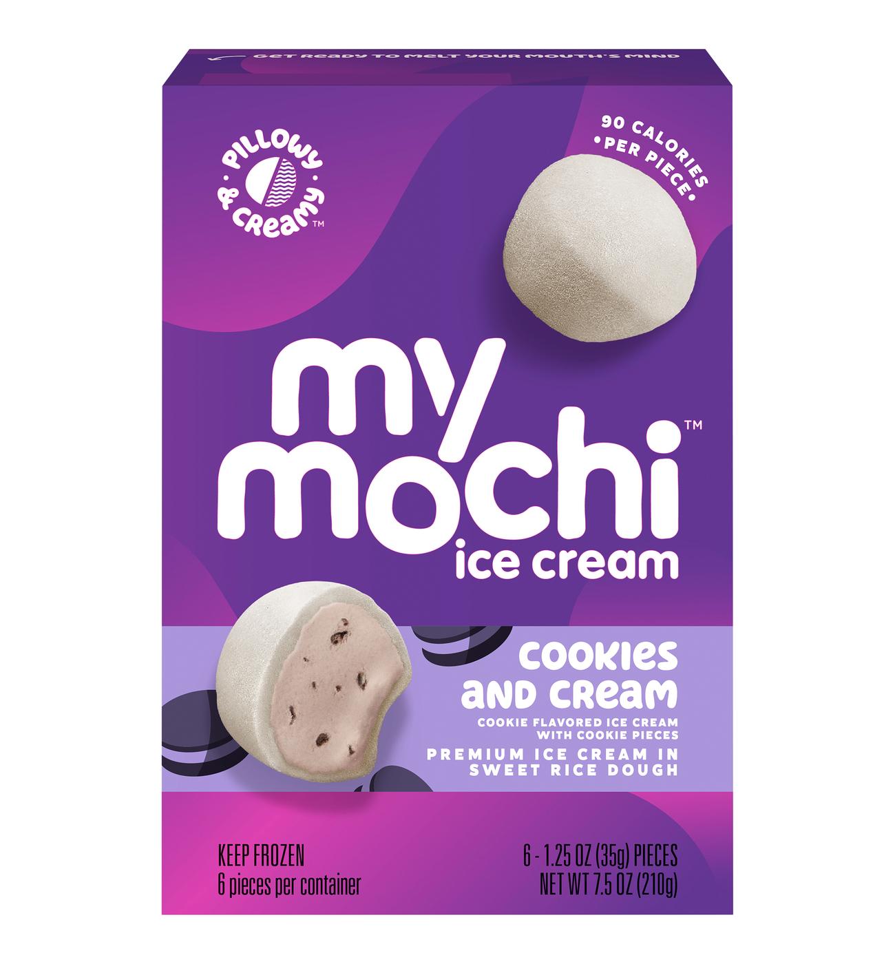 My/Mochi Cookies & Cream Mochi Ice Cream; image 1 of 2