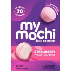 My/Mochi Strawberry Mochi Ice Cream, 6 ct | Central Market