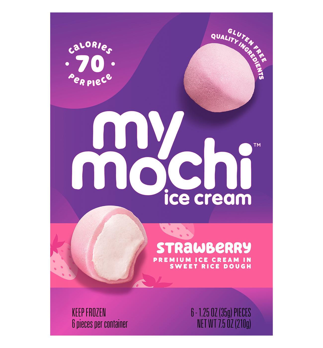 My/Mochi Strawberry Mochi Ice Cream; image 1 of 4