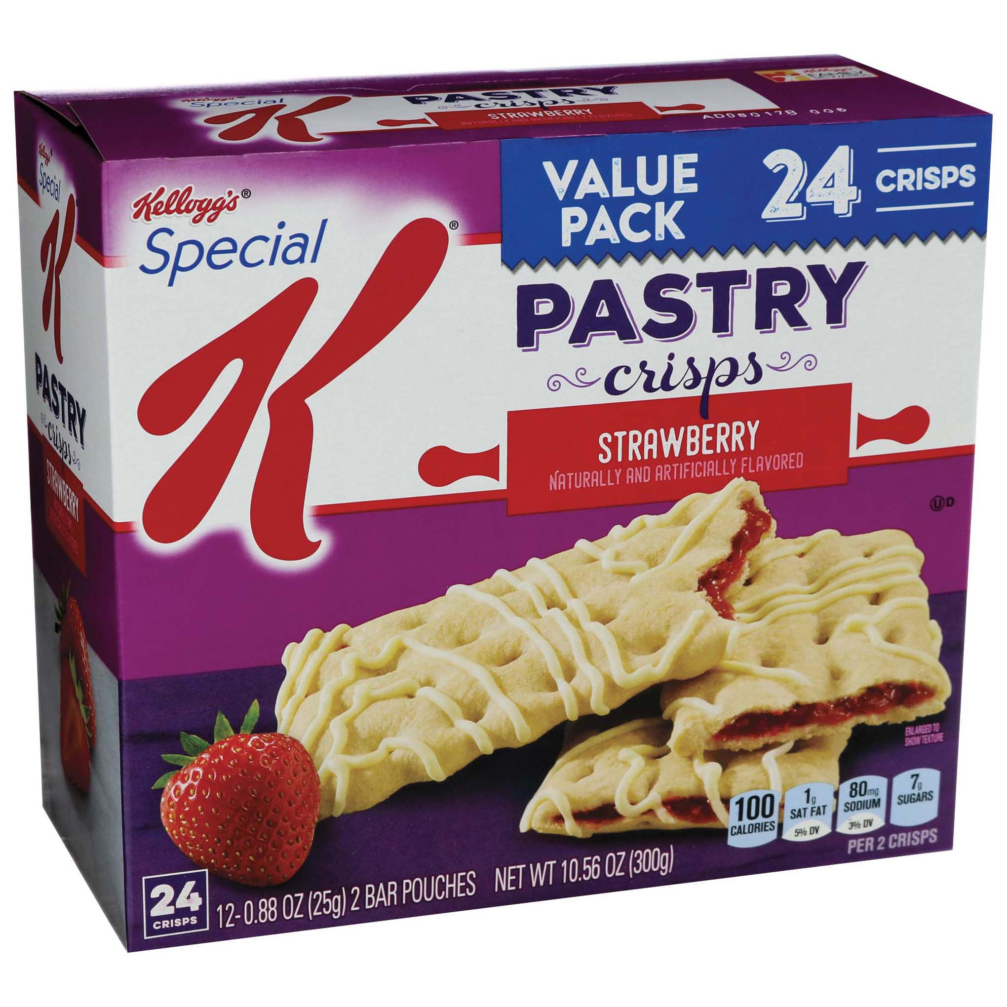 Kellogg's Special K Strawberry Pastry Crisps Value Pack Shop Snacks