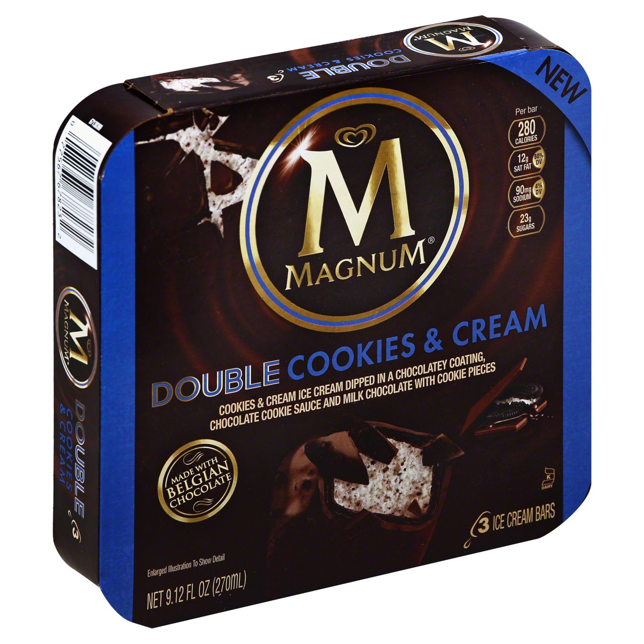 magnum cookies and cream price