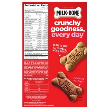 MilkBone Mini's Peanut Butter Flavor Dog Biscuits Variety Pack, 15 oz