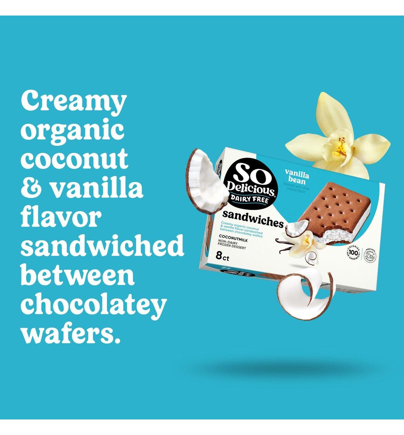 So Delicious Coconut Milk Vanilla Mini Vegan Sandwiches; image 7 of 7