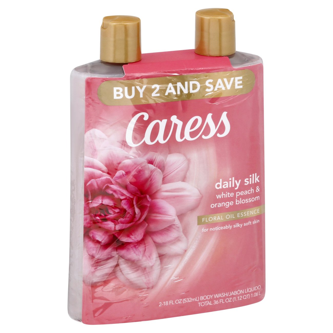 Caress Daily Silk Body Wash Twin Pack Shop Body Wash at HEB