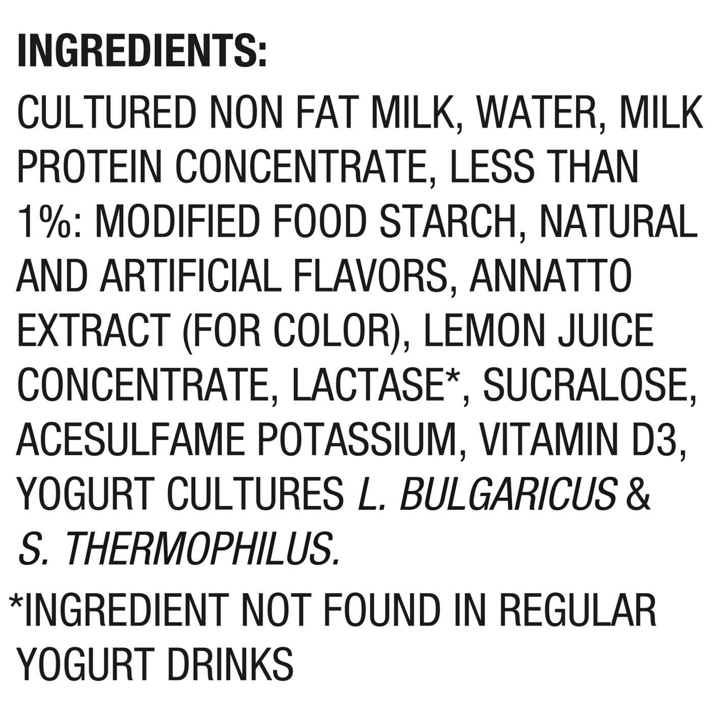 Dannon Light & Fit Non-Fat Strawberry Banana Protein Smoothie Yogurt Drink; image 3 of 7