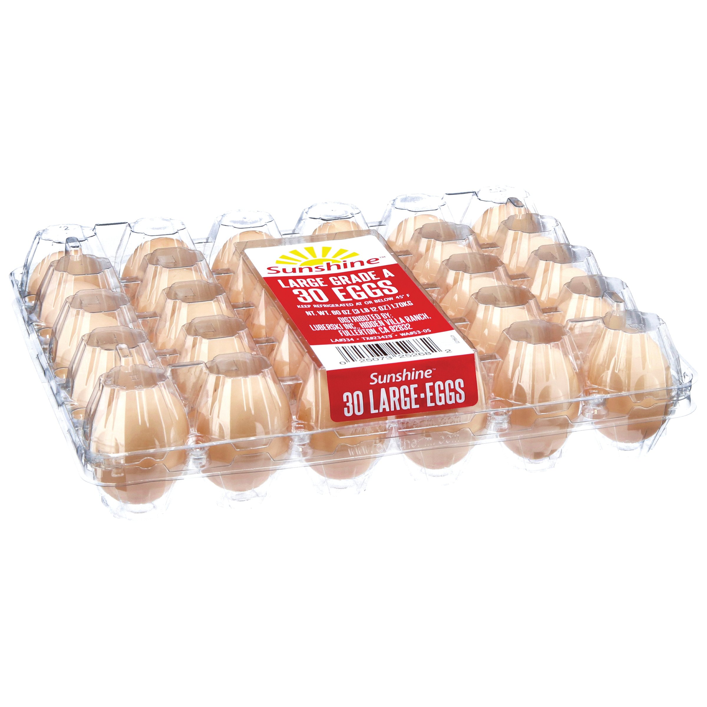 Sunshine Large Grade A Eggs Shop Eggs & Egg Substitutes at HEB