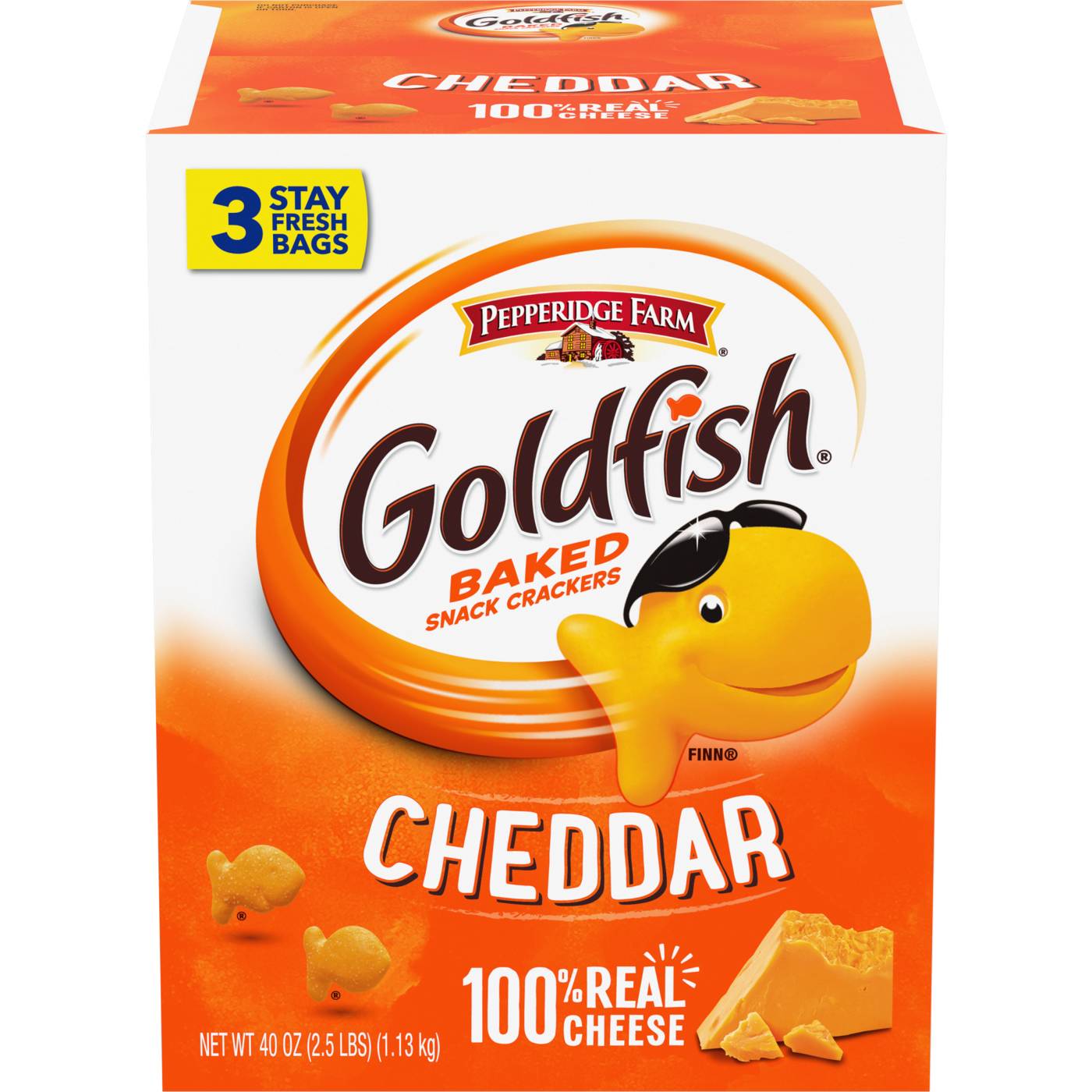 Pepperidge Farm Goldfish Cheddar Crackers; image 1 of 5