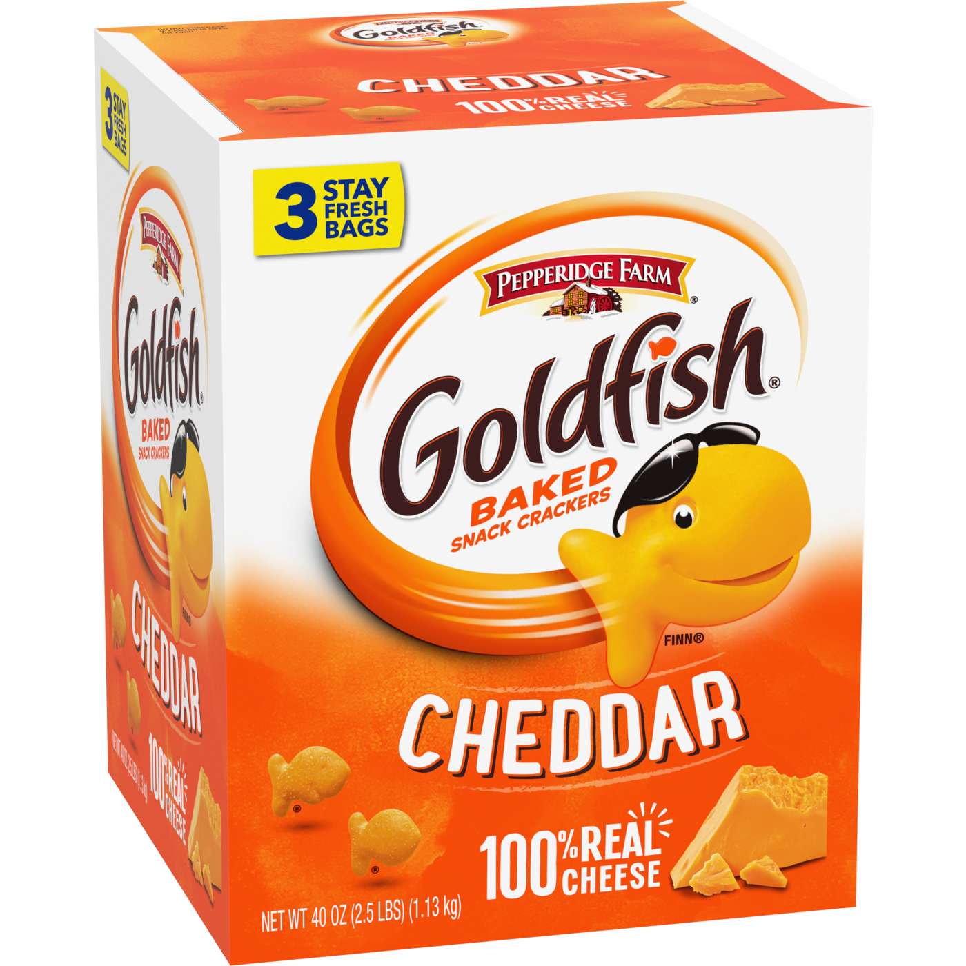 Pepperidge Farm Goldfish Cheddar Crackers; image 2 of 5