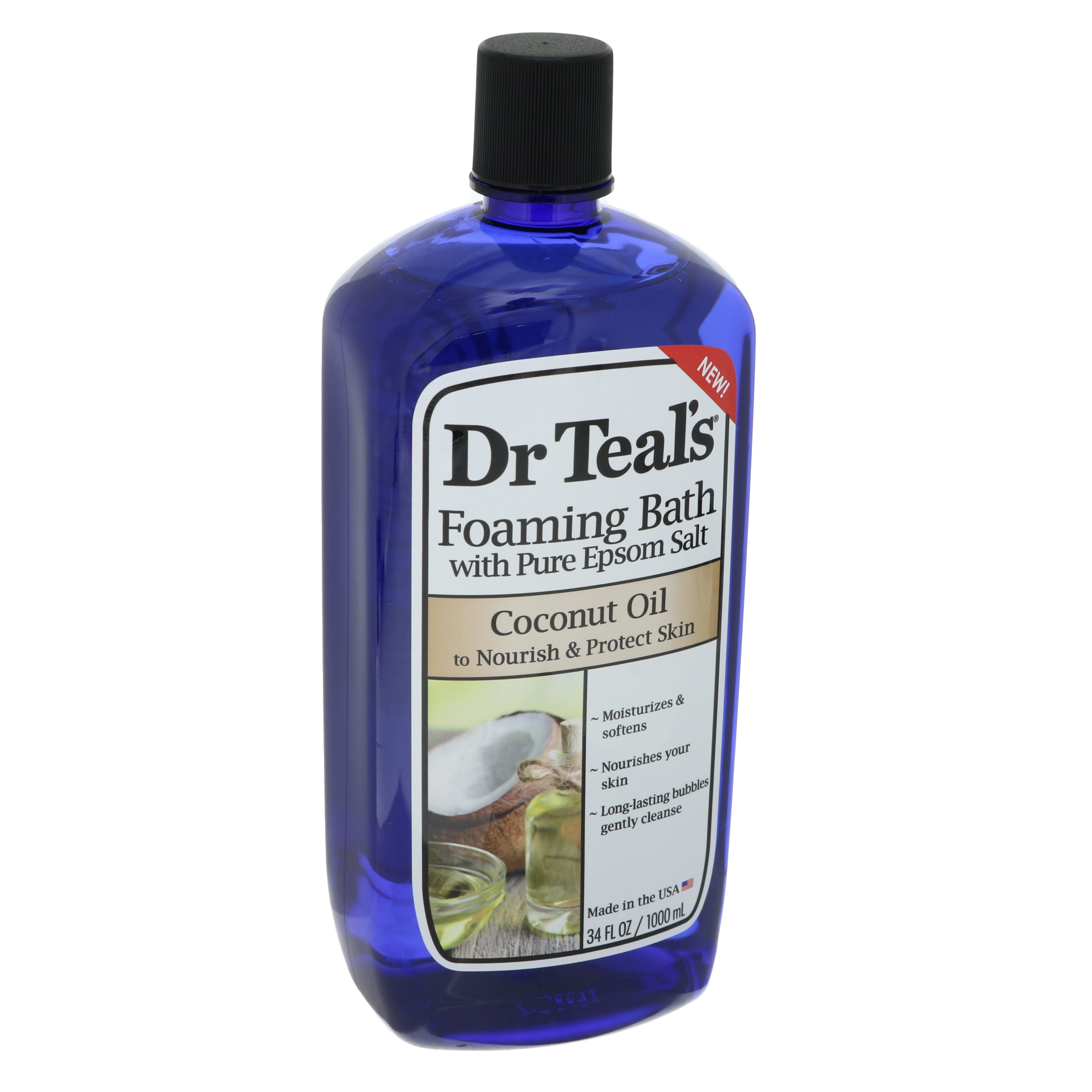 Dr Teal's Foaming Bath With Pure Epsom Salt Coconut Oil Shop Bubble