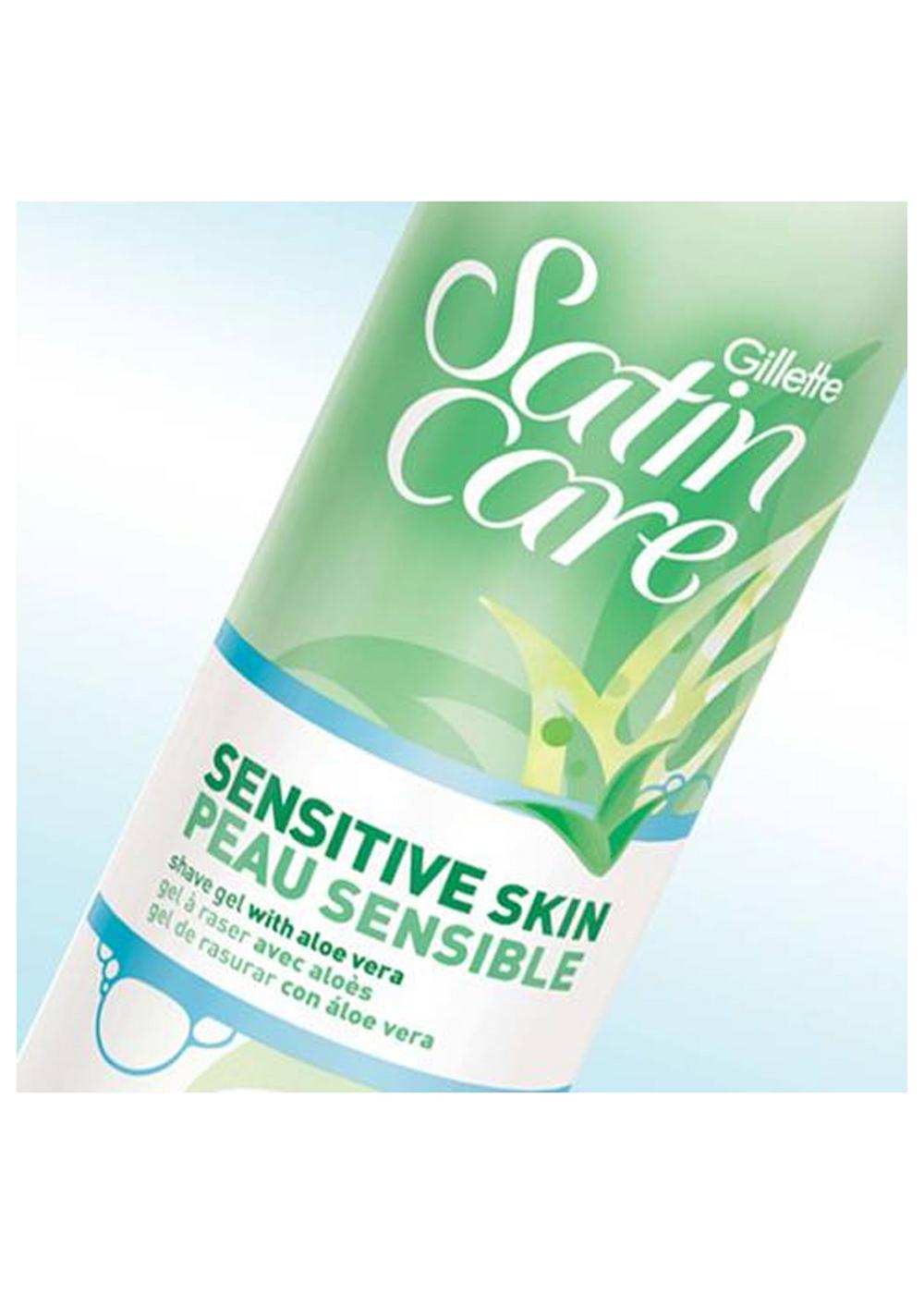 Gillette Satin Care Shave Gel - Sensitive Skin; image 7 of 7