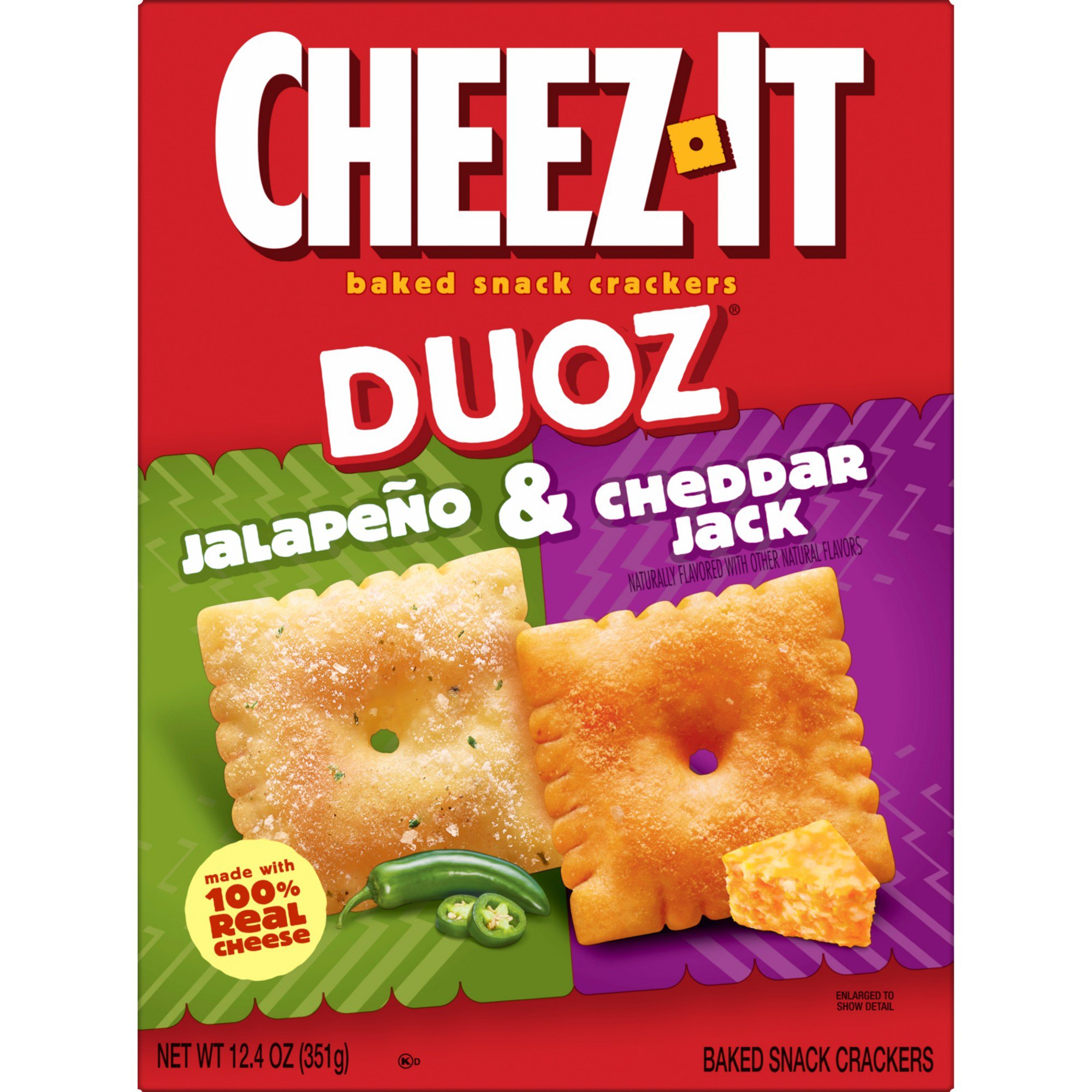Cheez-It DUOZ Jalapeno Cheddar Jack Crackers - Shop Crackers