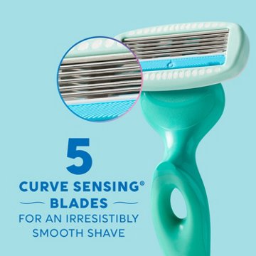 Schick Hydro Silk Schick Hydro Silk Sensitive Womens Razor Refills, 5-Blade Razors for Women Sensitive Skin