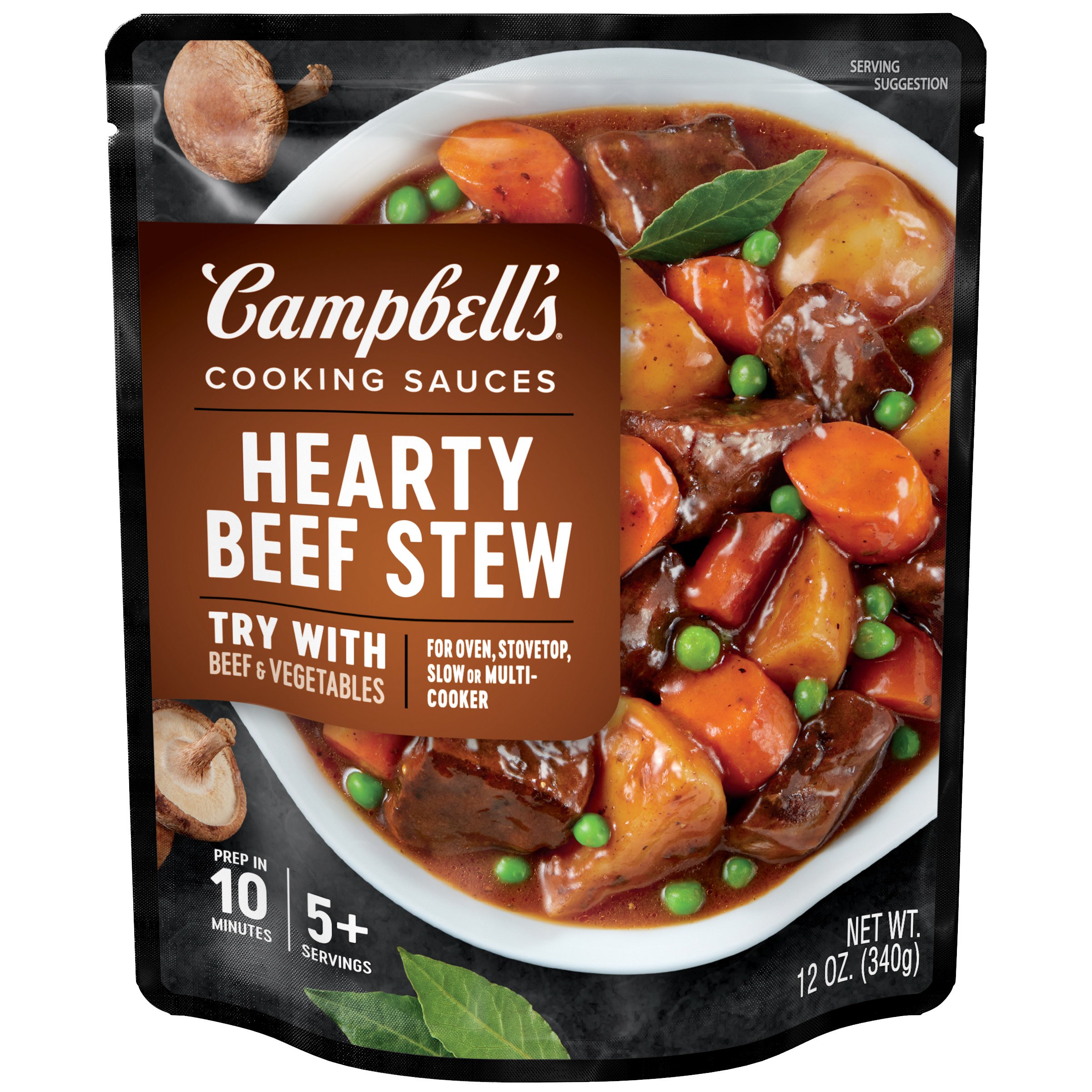 Campbell's Beef Stew Slow Cooker Sauces - Shop Gravy at H-E-B