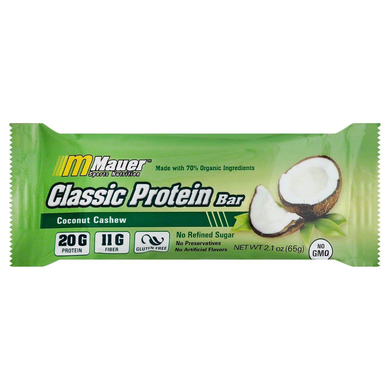 Mauer Coconut Cashew Classic Protein Bar Shop Granola & Snack Bars at