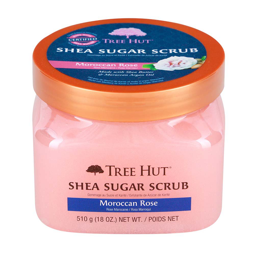 Tree Hut Shea Sugar Scrub Moroccan Rose - Shop Body Scrubs at H-E-B