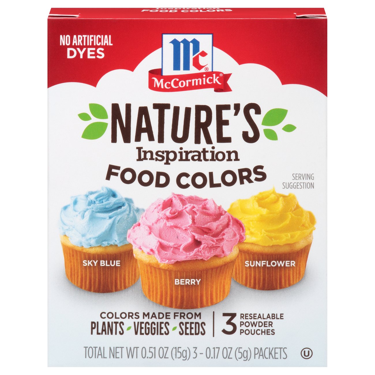 McCormick Nature's Inspiration Food Colors Shop Food