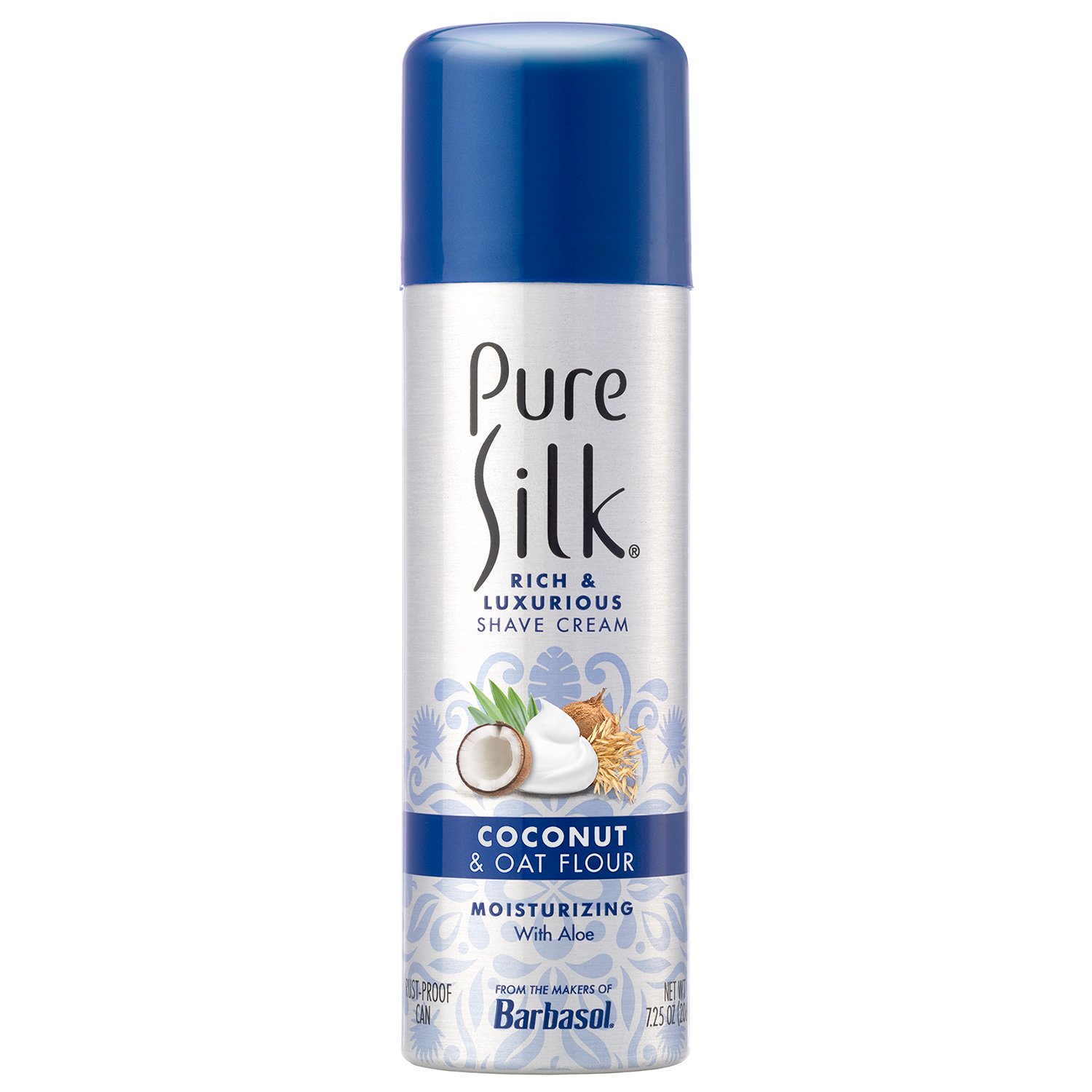 Pure Silk Coconut & Oat Flour Shave Cream Shop Bath & Skin Care at HEB