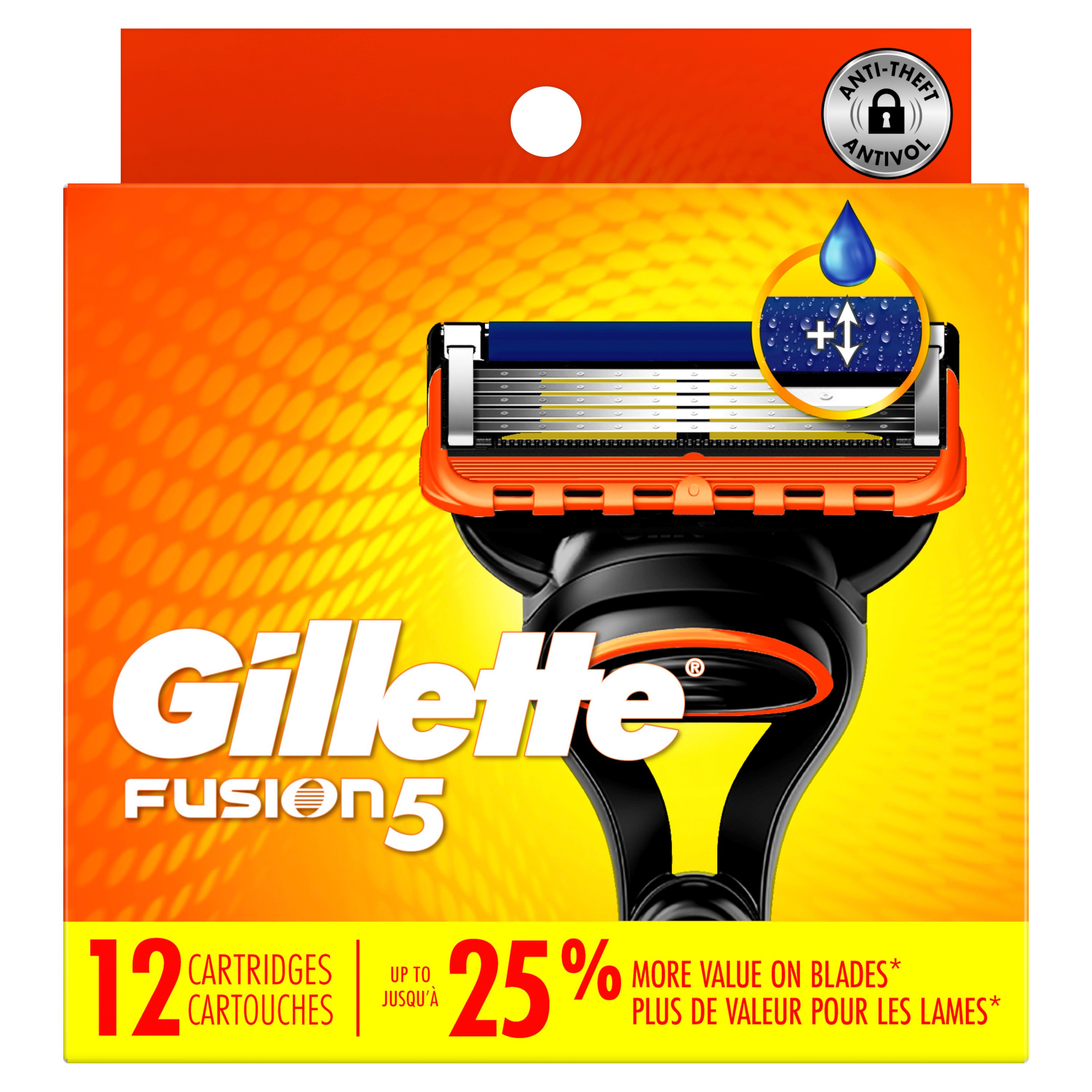 Gillette Fusion5 Men's Razor Blades Shop Shaving & Hair Removal at HEB