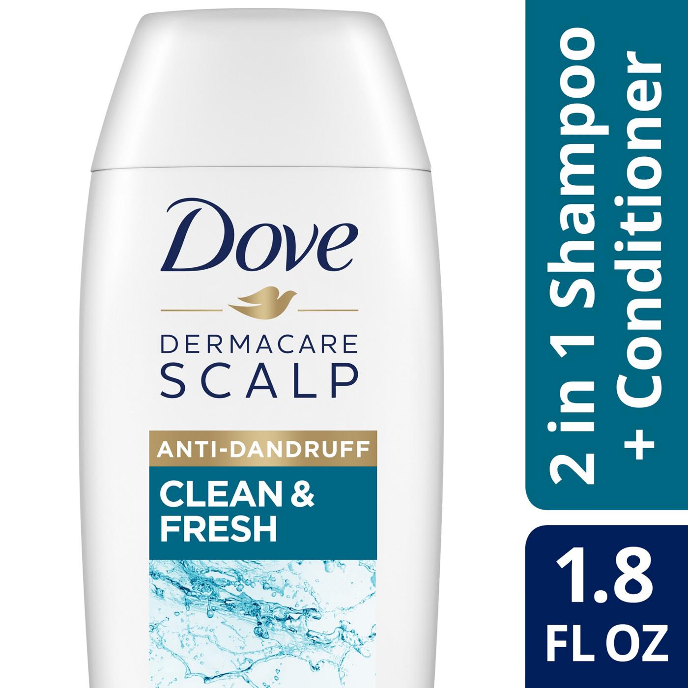 Dove Travel Size Pure Daily Care Shampoo & Conditioner; image 4 of 4