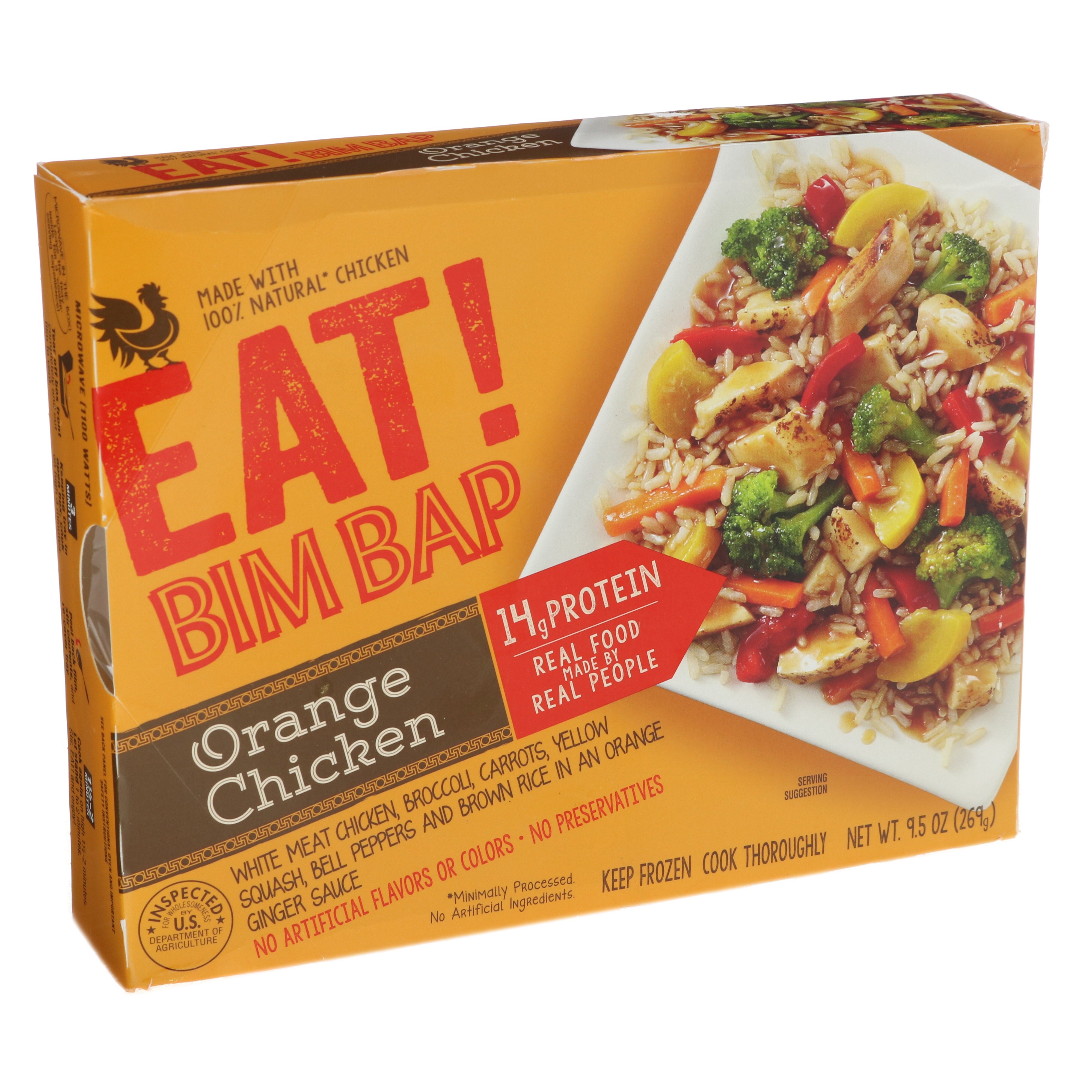 EAT! Bimbap Orange Chicken Shop Entrees & Sides at HEB
