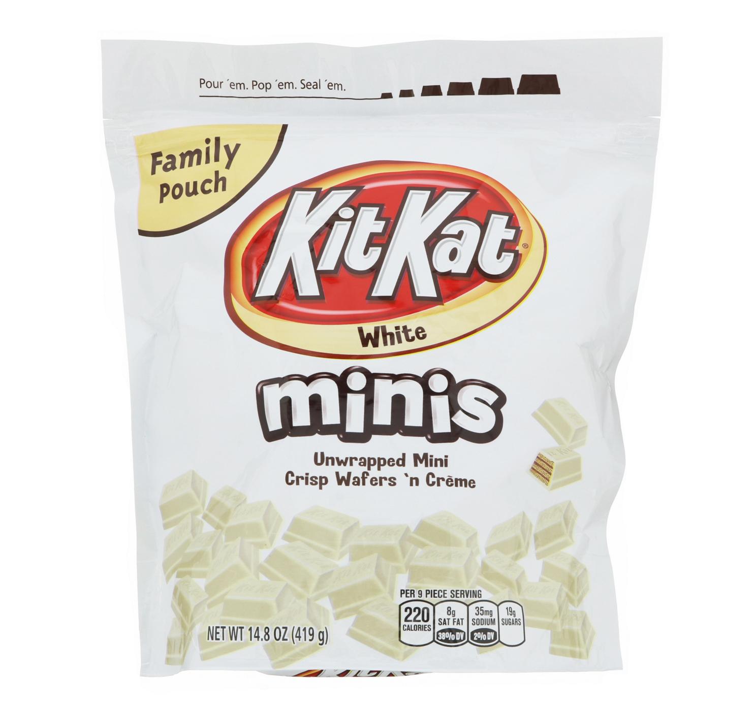 Kit Kat White Minis Family Pouch; image 3 of 3