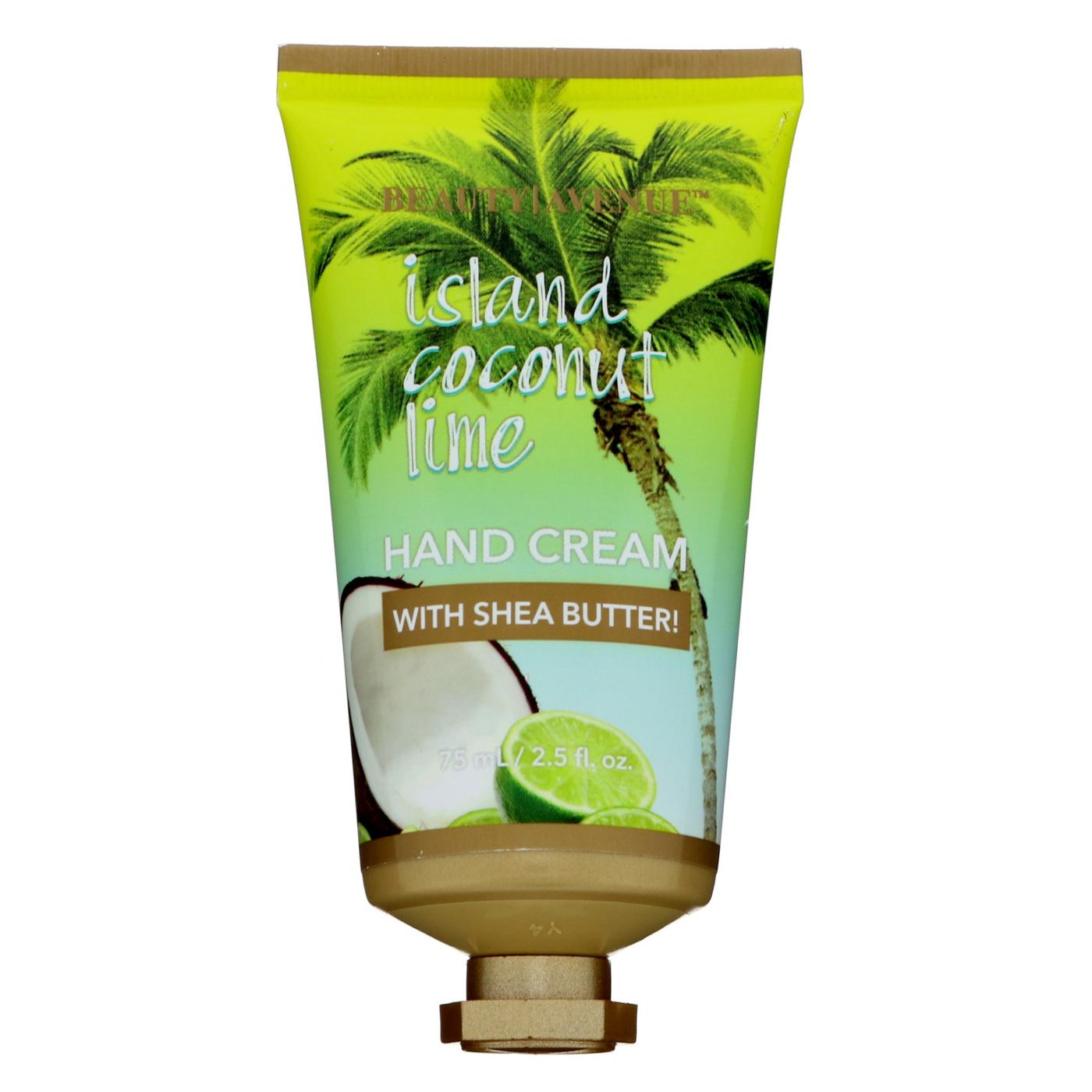 Beauty Avenue Island Coconut Lime Hand Cream; image 1 of 2