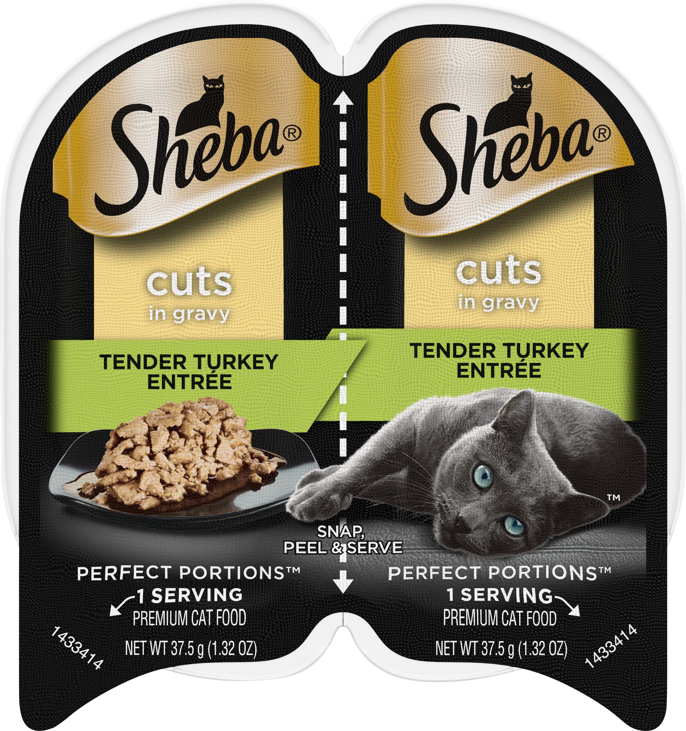 Sheba Perfect Portions Turkey Cuts Wet Cat Food Shop Food at