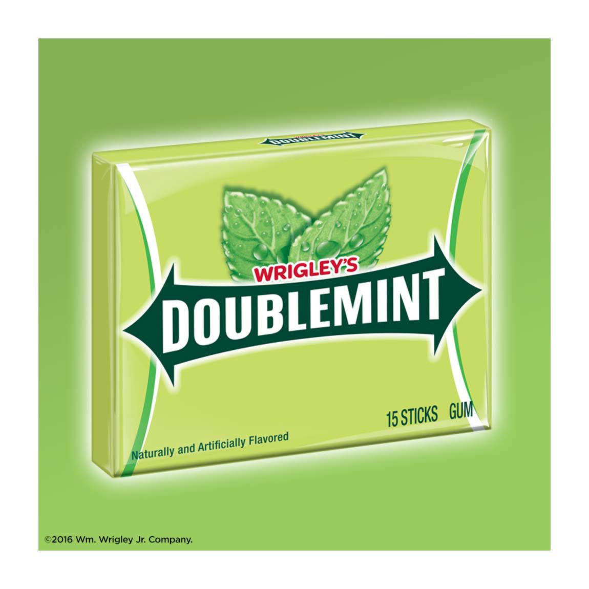 Wrigley's Doublemint Chewing Gum Value Pack, 8 Pk; image 3 of 6