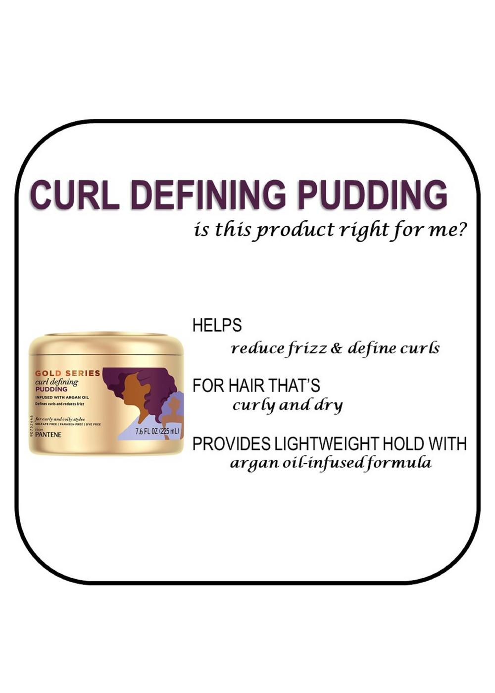 Pantene Gold Series Curl Defining Pudding; image 4 of 8