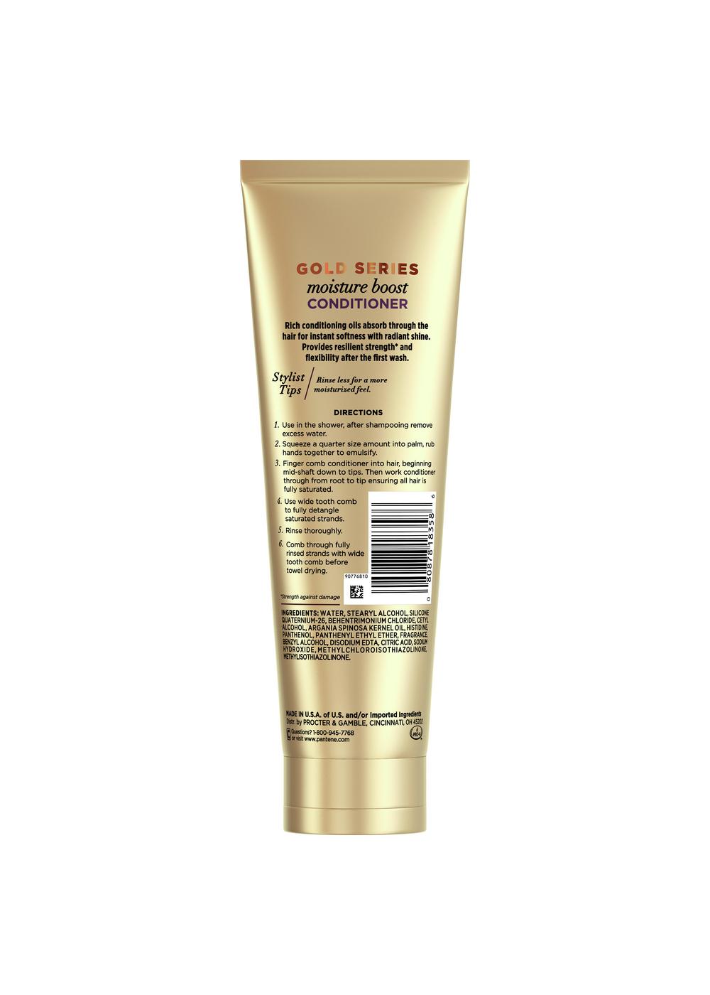 Pantene Gold Series Moisture Boost Conditioner; image 5 of 8