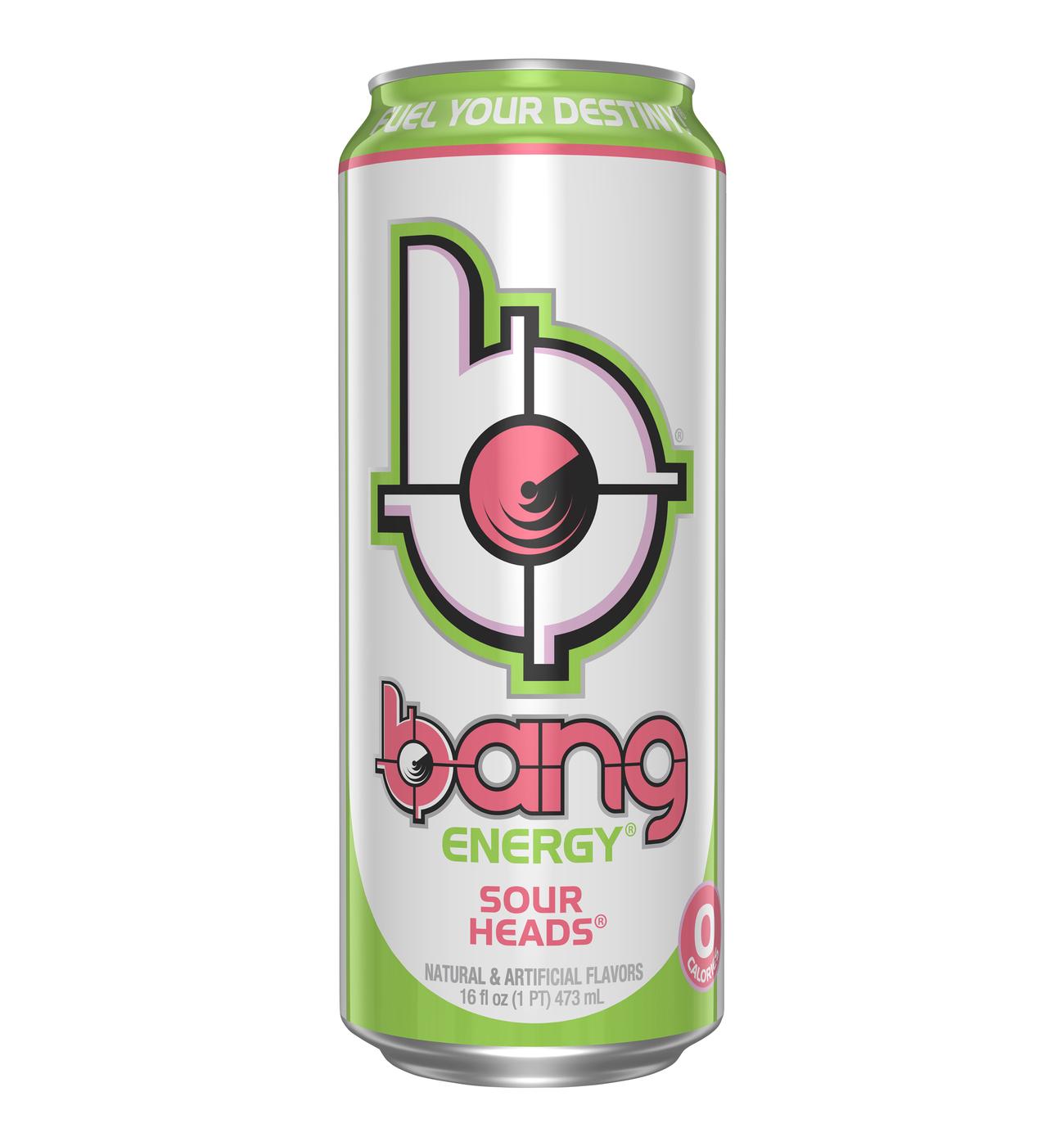 Bang Energy Drink - Sour Heads; image 1 of 2