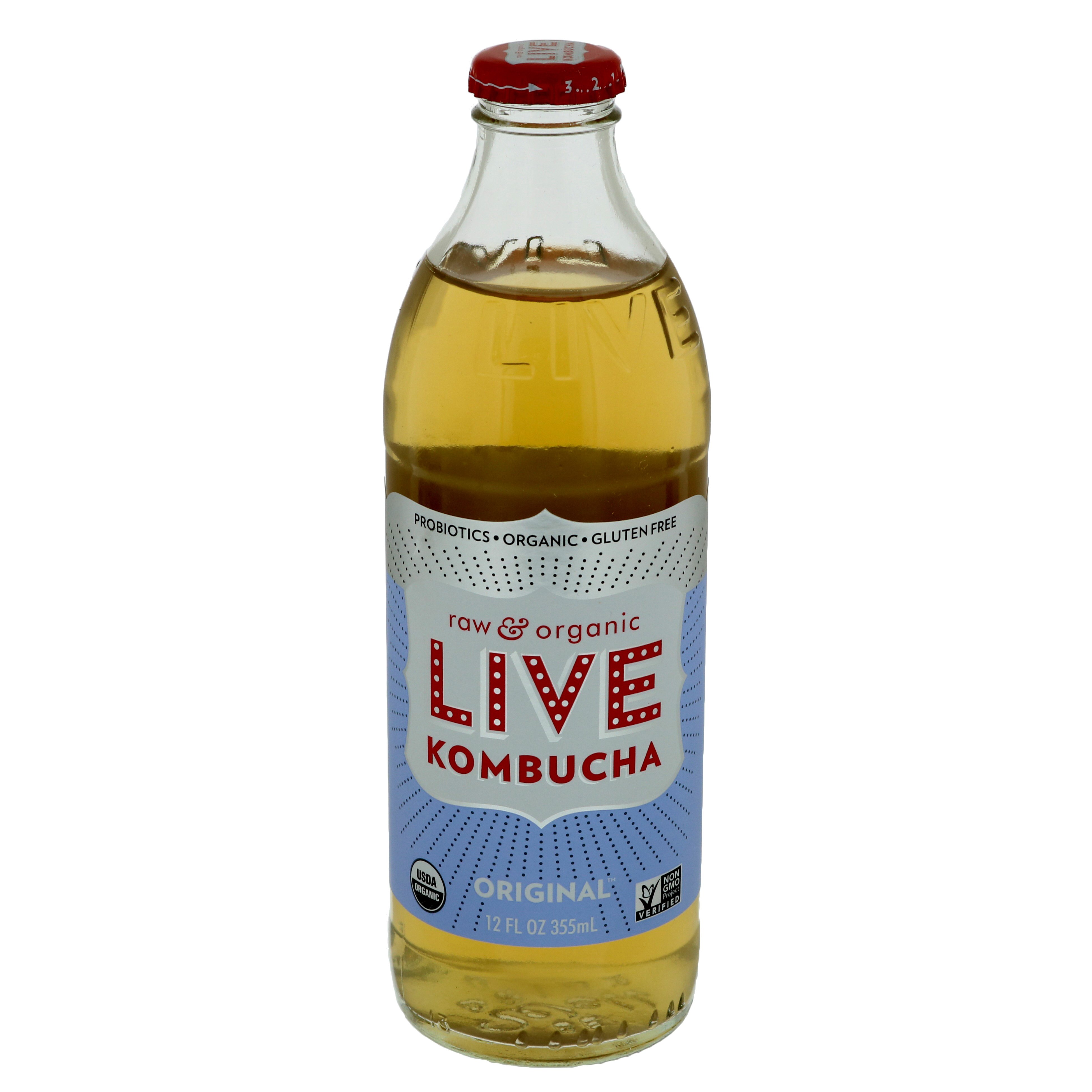 Live Soda Kombucha Original Shop Tea at HEB