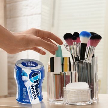 Orbit White Peppermint Sugar Free Gum, 40 pc