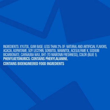 Orbit White Peppermint Sugar Free Gum, 40 pc