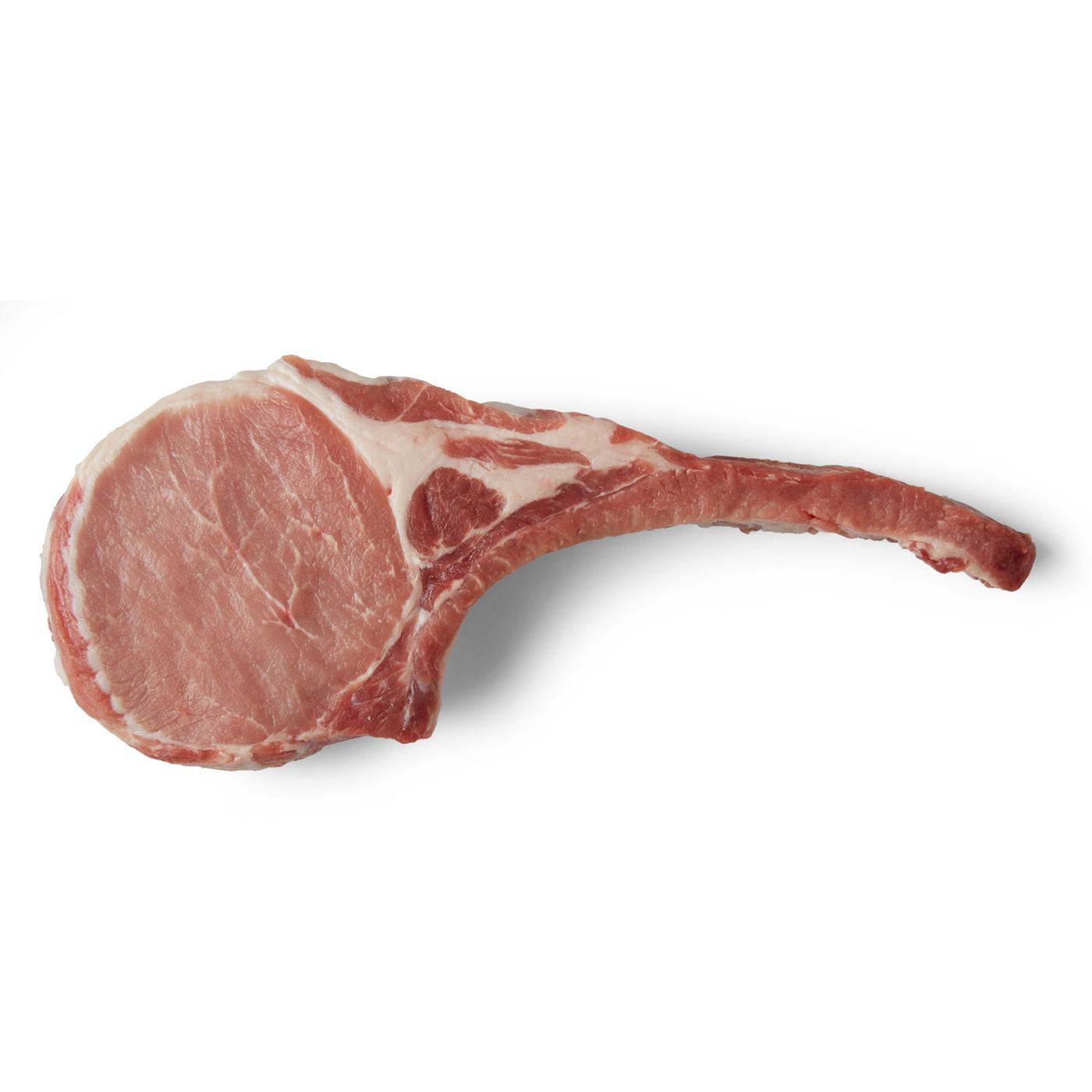 H-E-B Heritage Duroc Tomahawk Rib Pork Chop; image 1 of 2