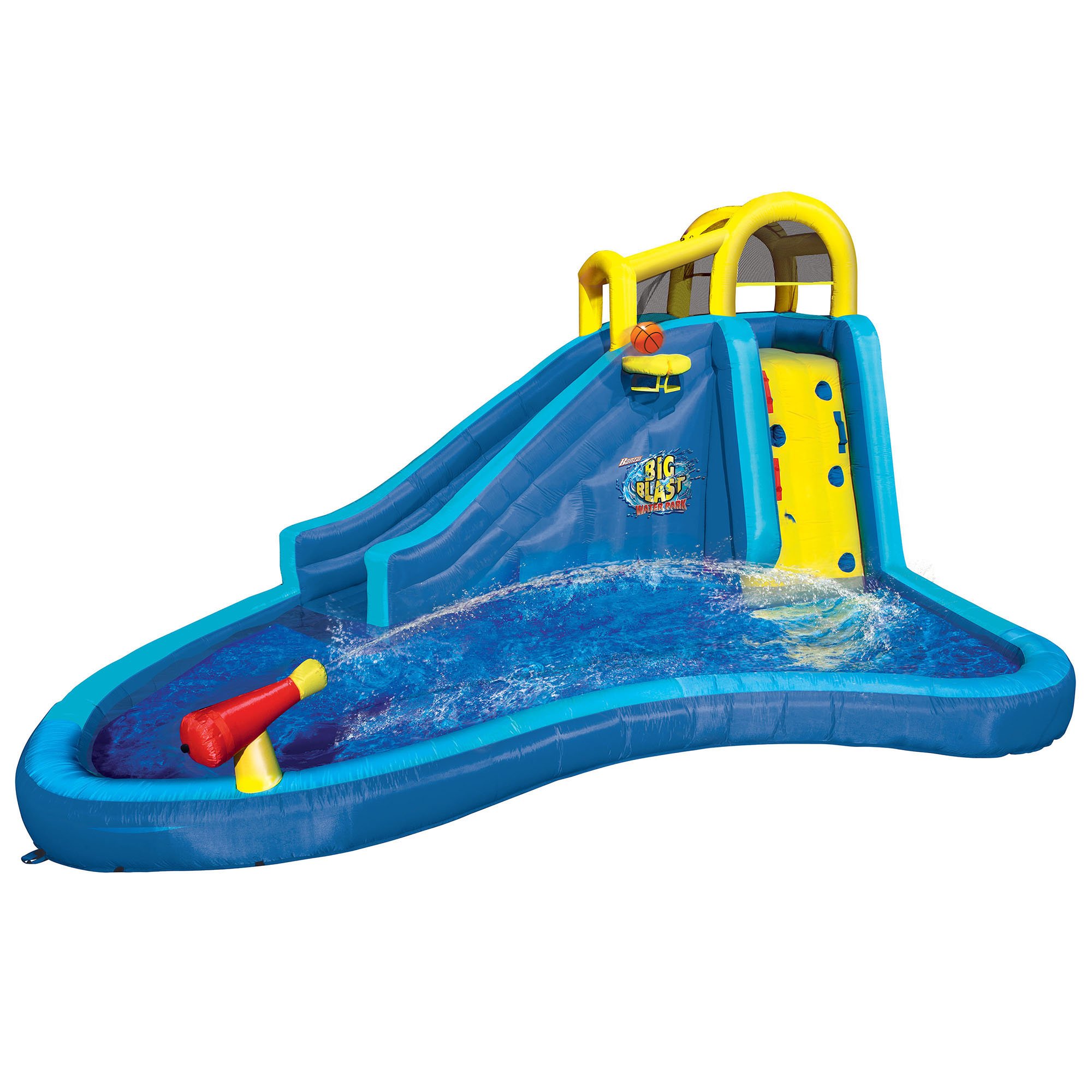 banzai big blast water park toy