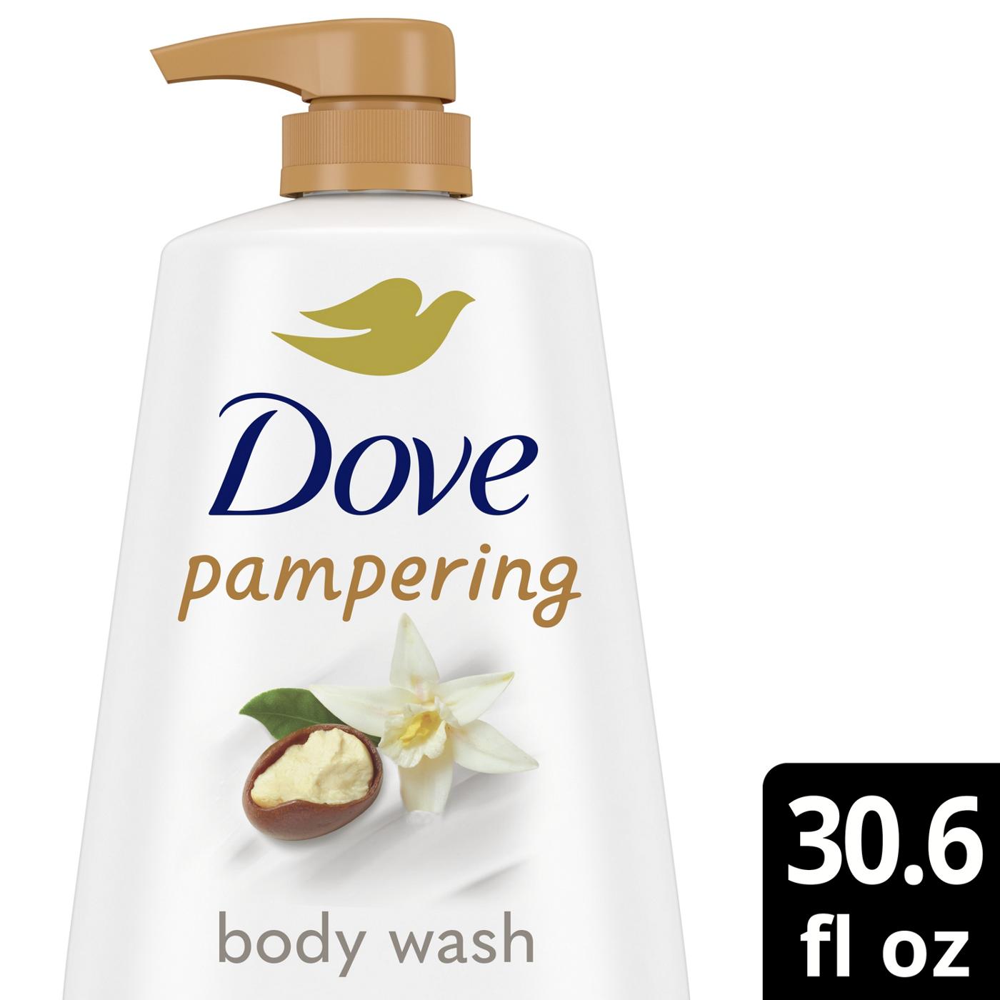 Dove Pampering Body Wash with Pump - Shea Butter & Vanilla ; image 2 of 9
