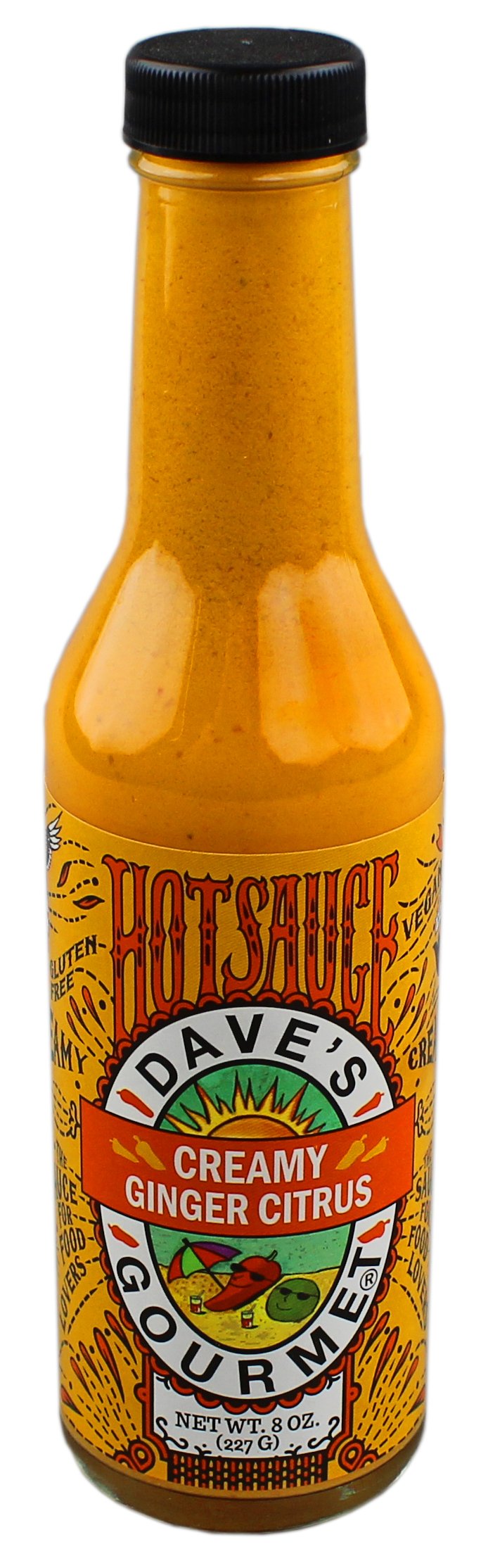 Dave's Gourmet Hot Sauce Creamy Ginger Citrus Shop Hot Sauce at HEB