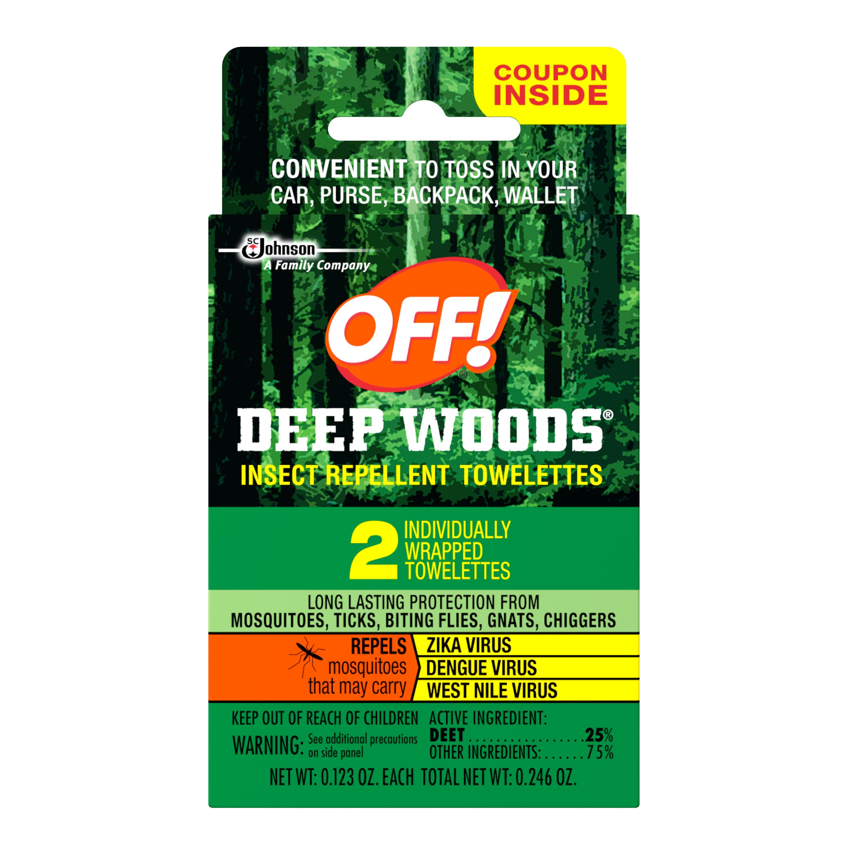 insect repellent towelettes