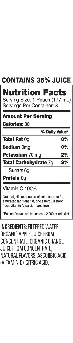 OH-SO Organic Kids Tropical Mist Juice Drink; image 2 of 2