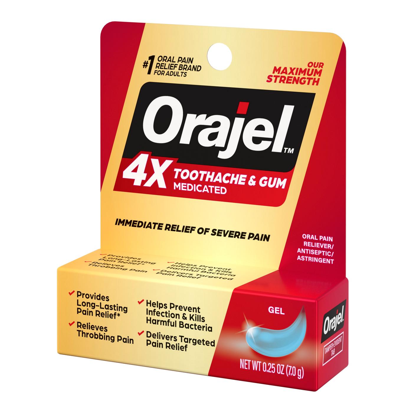 Orajel Severe Triple Medicated Fast - Acting Gel; image 3 of 3