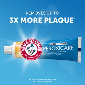 Arm & Hammer Peroxicare Anticavity Fluoride Toothpaste - Clean Mint, 2 Pk