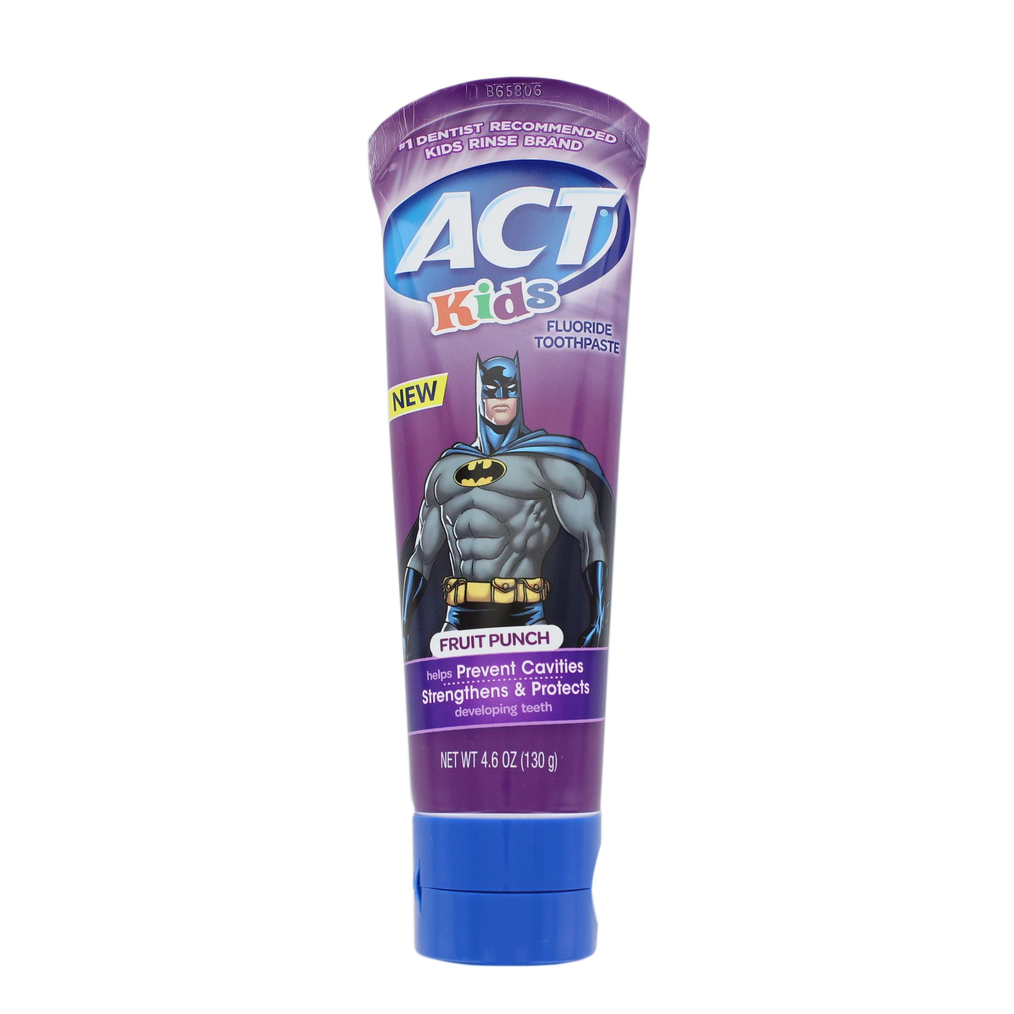 ACT Kids Anticavity Fluoride Toothpaste Batman, Fruit Punch - Shop Oral  Hygiene at H-E-B