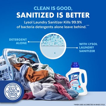 Lysol Laundry Sanitizer - Crisp Linen, 90 oz