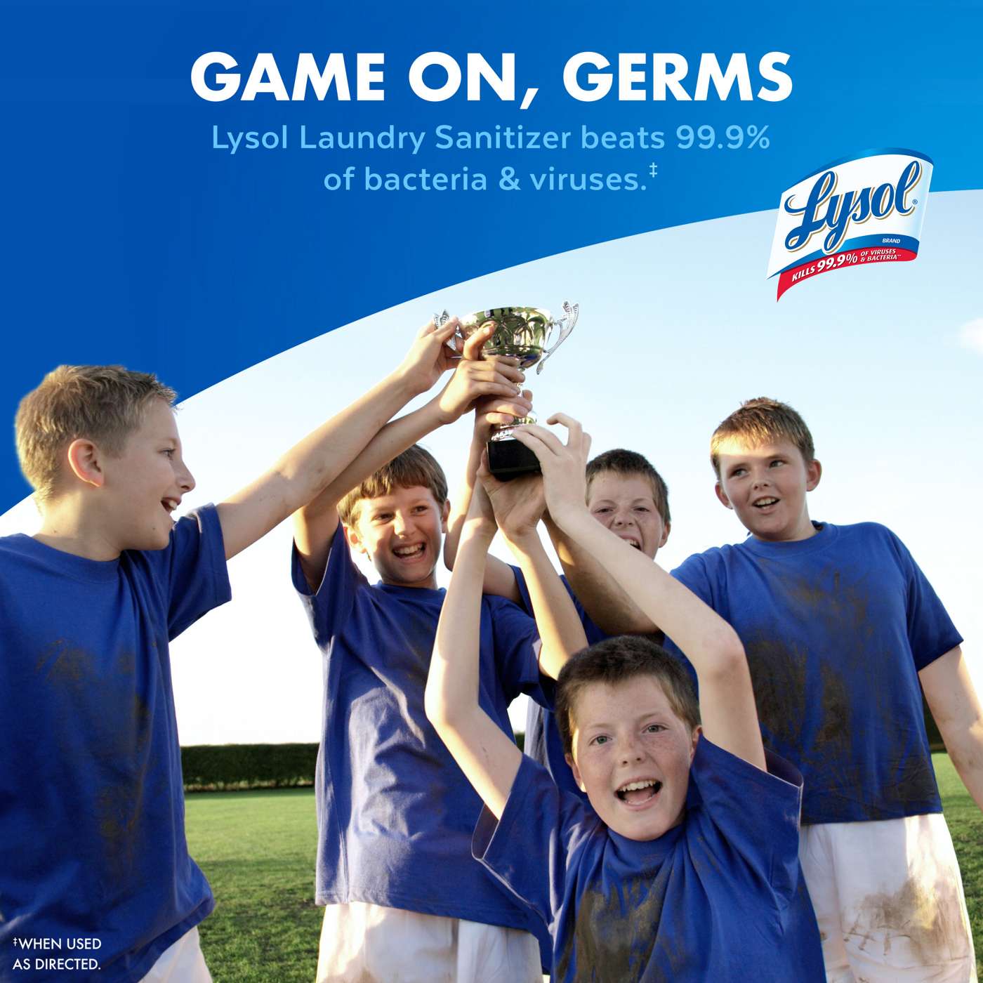 Lysol Laundry Sanitizer - Crisp Linen; image 3 of 10