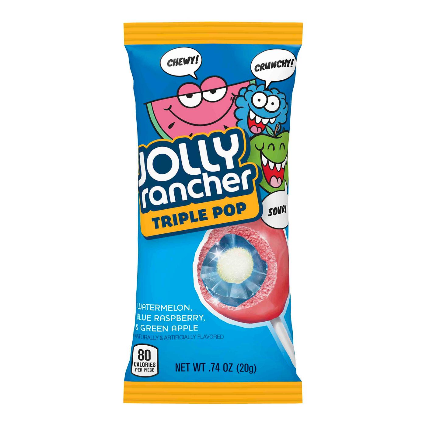 Jolly Rancher Triple Pop Lollipop