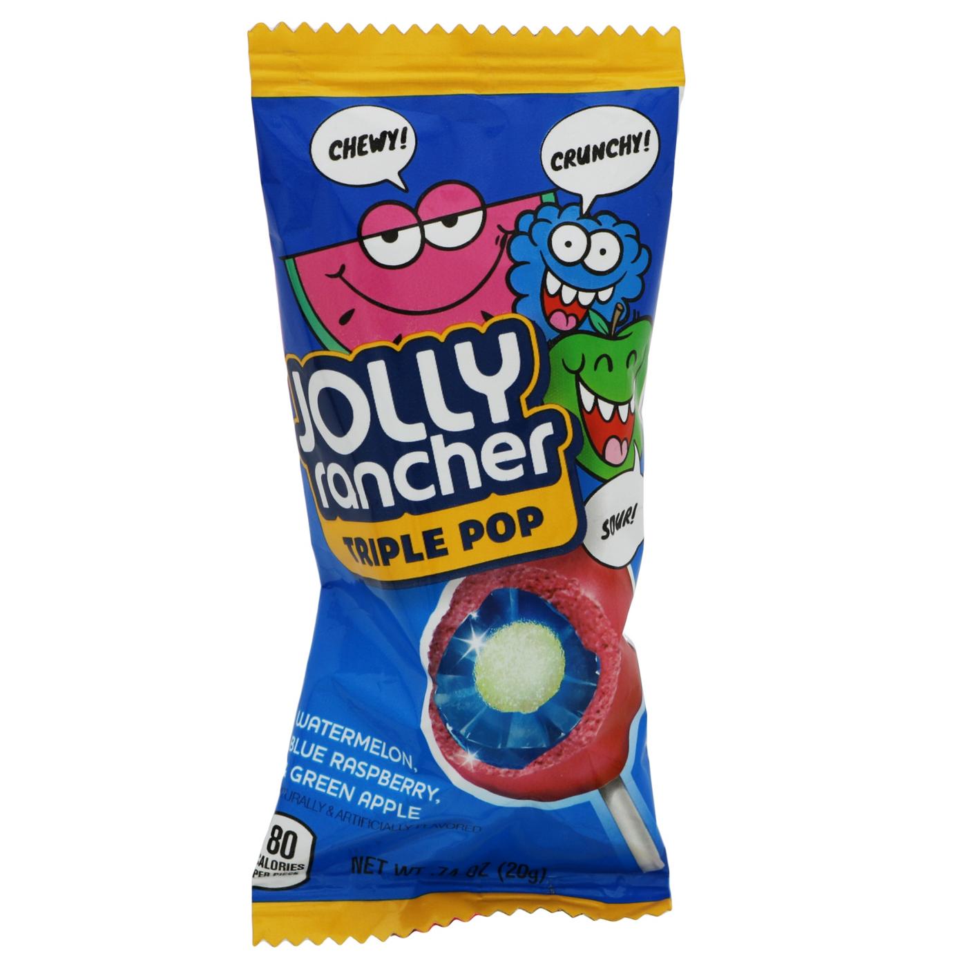 Jolly Rancher Triple Pop Lollipop; image 2 of 3