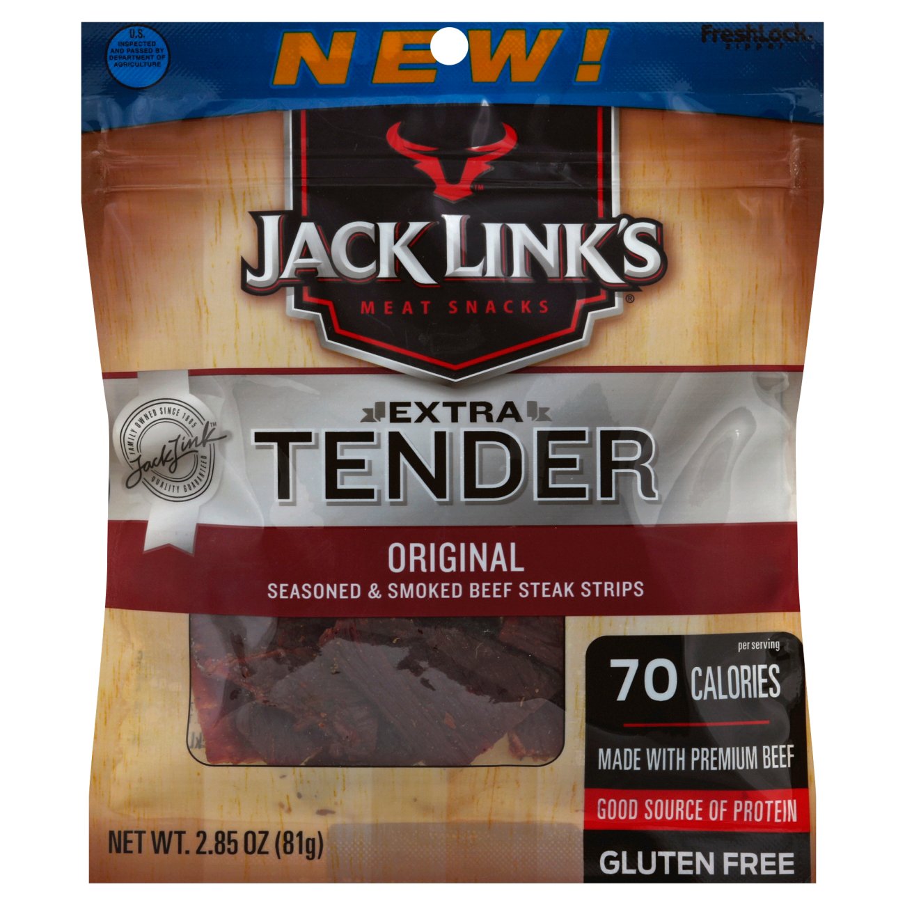 Jack Link's Original Extra Tender Jerky Shop Jerky at HEB