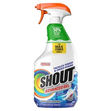 Shout Advanced Acting Gel Laundry Stain Remover, 22 oz